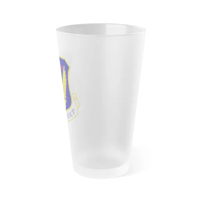 480 Intelligence Surveillance and Reconnaissance Group ACC (U.S. Air Force) Frosted Pint Glass 16oz-Go Mug Yourself