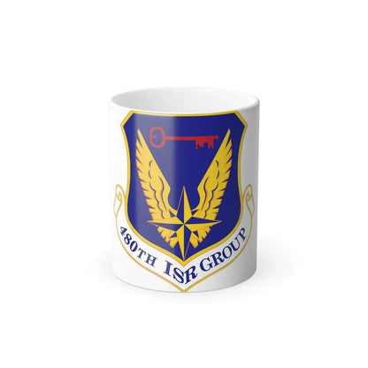 480 Intelligence Surveillance and Reconnaissance Group ACC (U.S. Air Force) Color Changing Coffee Mug 11oz - Go Mug Yourself