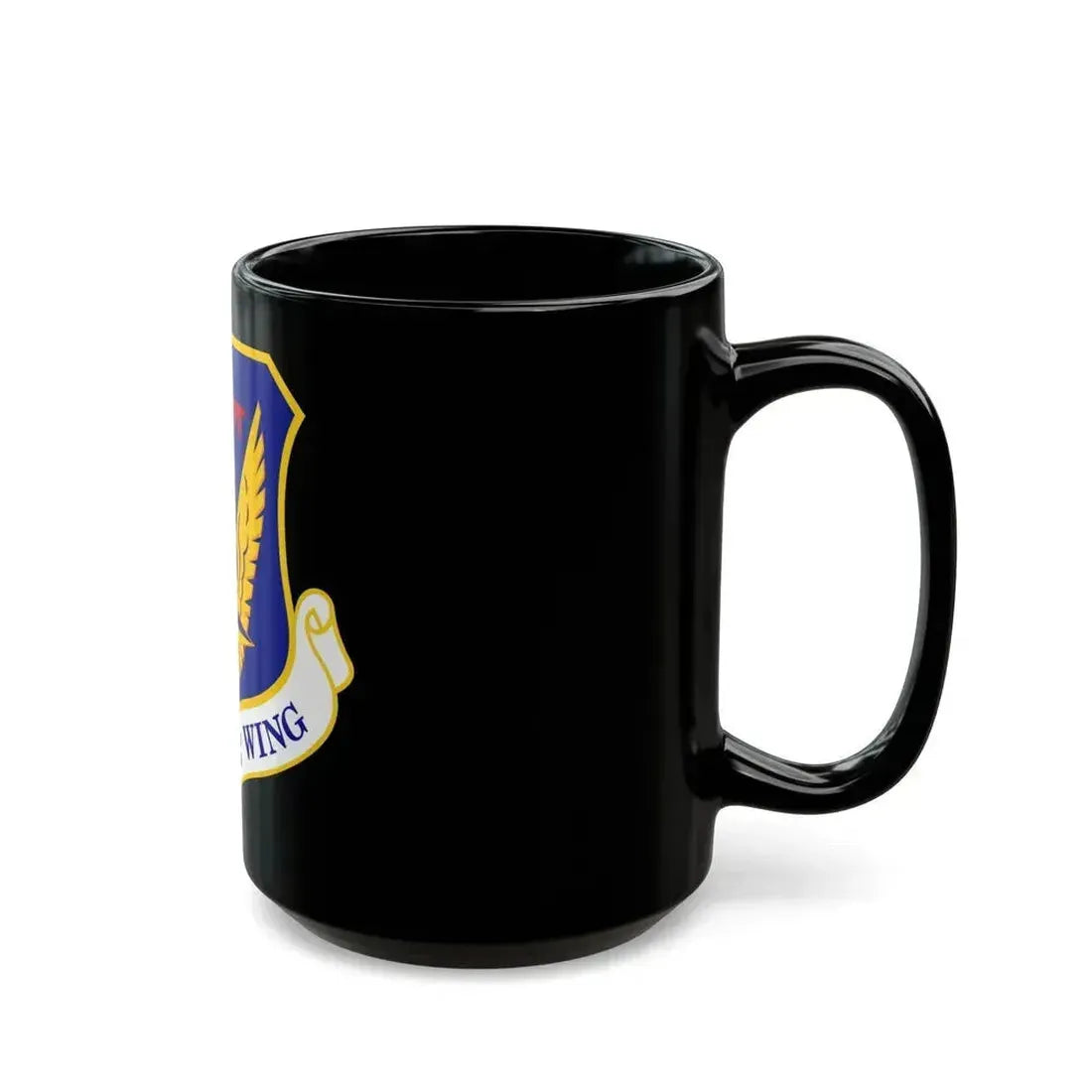 480 Intelligence Surveillance and Reconnaissance Wing ACC (U.S. Air Force) Black Coffee Mug - Go Mug Yourself