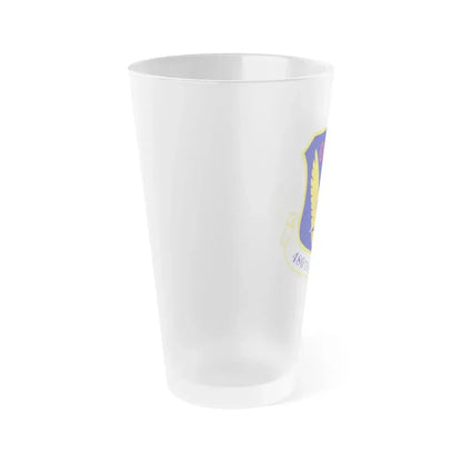 480 Intelligence Surveillance and Reconnaissance Wing ACC (U.S. Air Force) Frosted Pint Glass 16oz - Go Mug Yourself