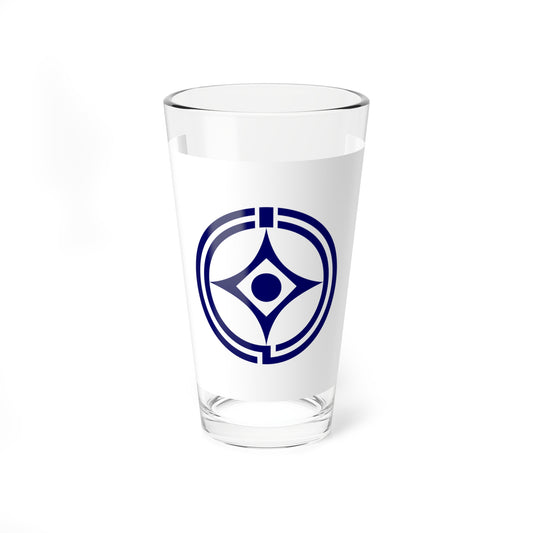 Flag of Tomari Hokkaido (Japan) Pint Glass 16oz