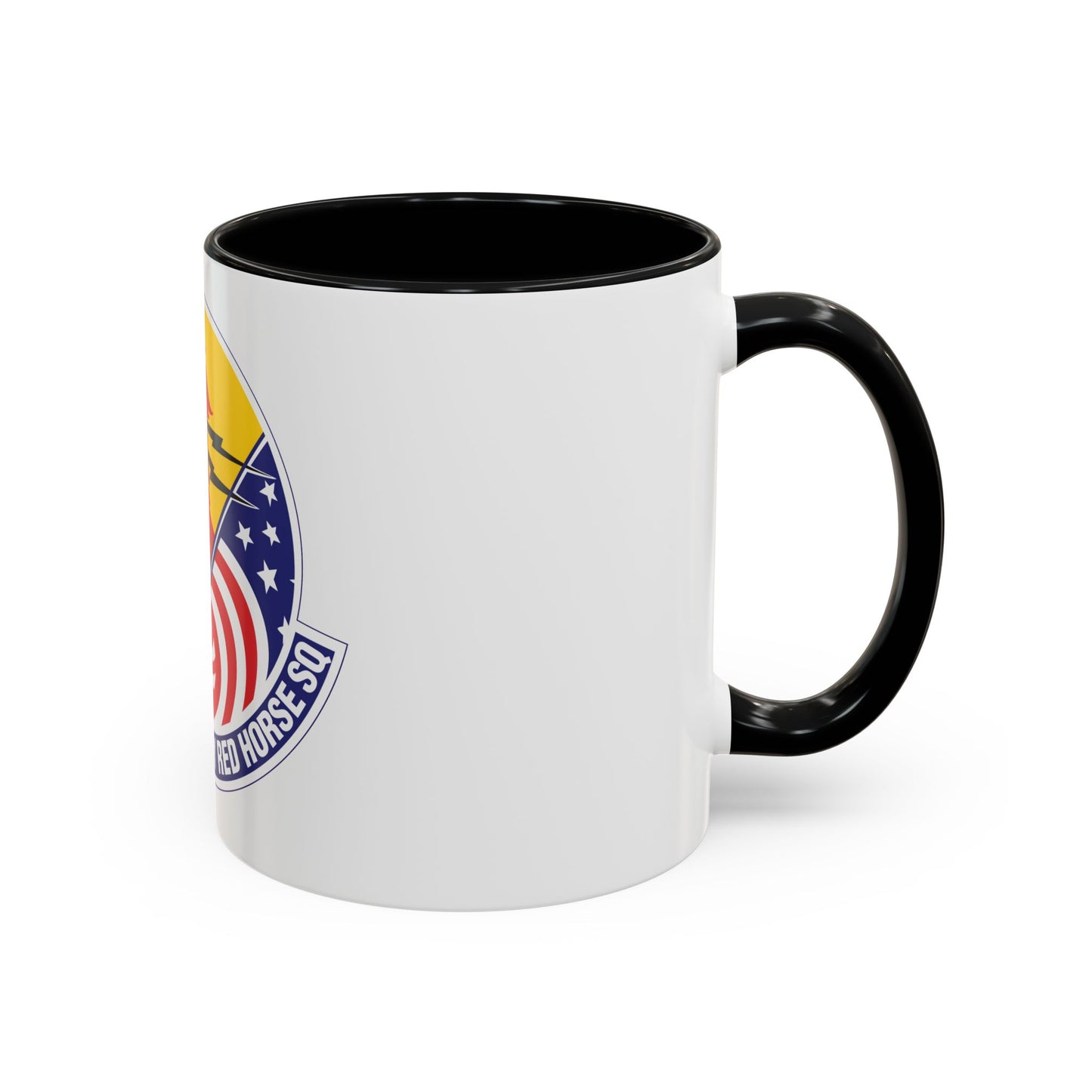 557th Expeditionary Red Horse Squadron (U.S. Air Force) Accent Coffee Mug