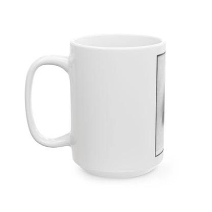 Capt. R. Pegram, Va. Battery, C.S.A., Head-And-Shoulders Portrait, Facing Front (U.S. Civil War) White Coffee Mug