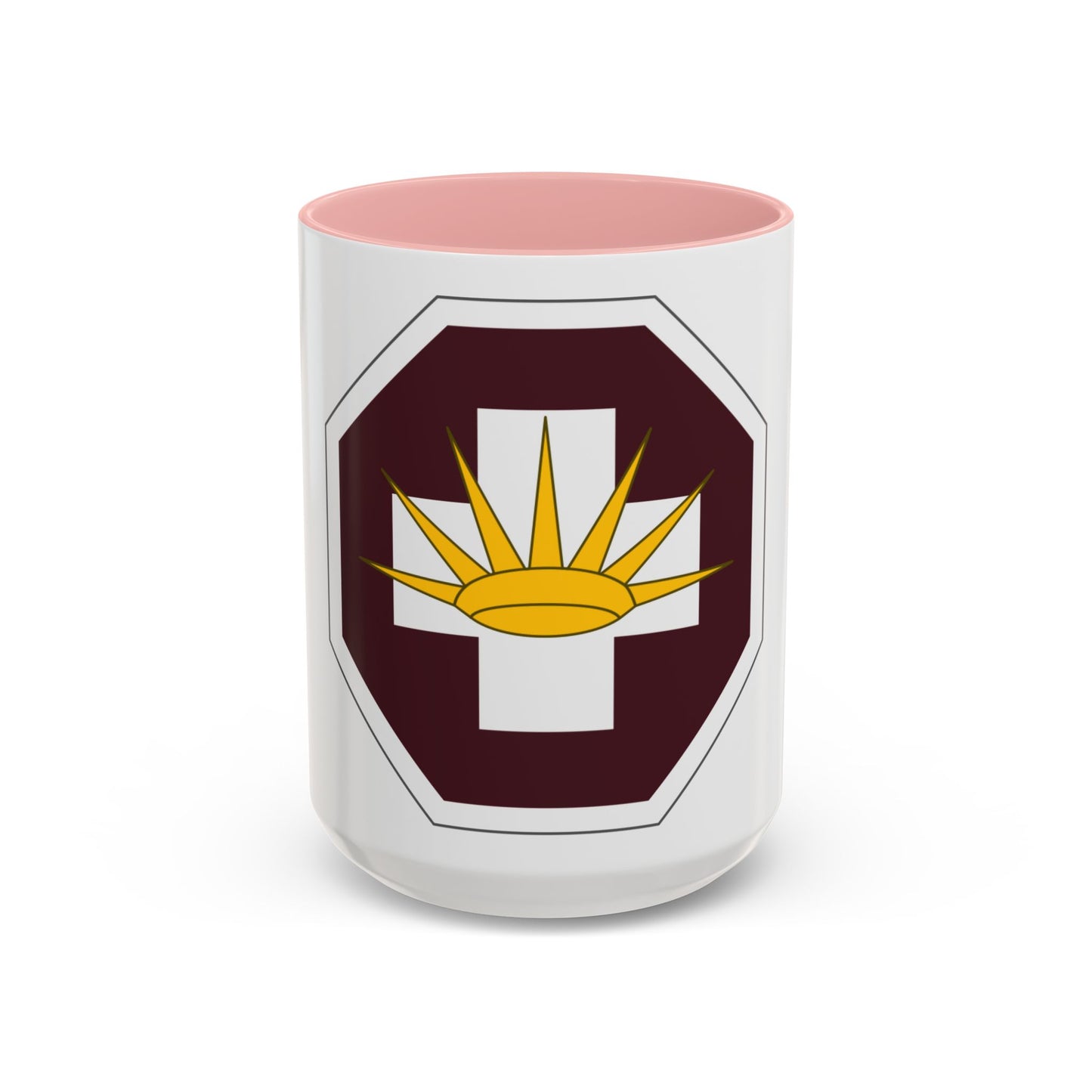 8 Medical Brigade (U.S. Army) Accent Coffee Mug