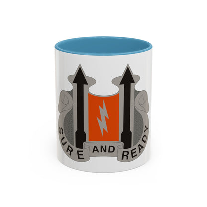11 Signal Battalion (U.S. Army) Accent Coffee Mug