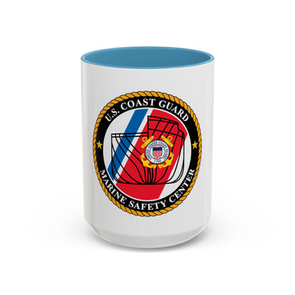 USCG MARINE SAFETY CENTER (U.S. Coast Guard) Accent Coffee Mug