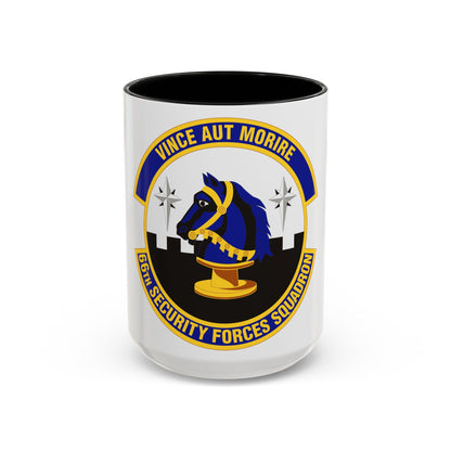 66th Security Forces Squadron (U.S. Air Force) Accent Coffee Mug