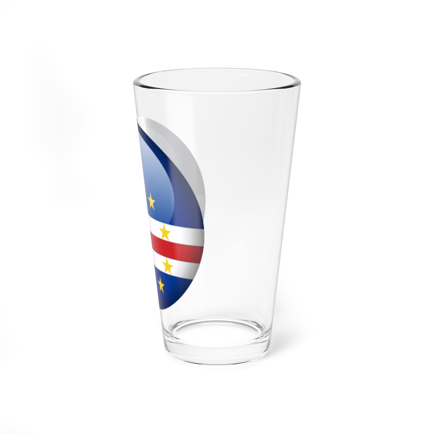 Flag orb Cape Verde (Cape Verde) Pint Glass 16oz