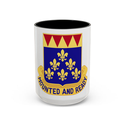 146 Cavalry Regiment (U.S. Army) Accent Coffee Mug