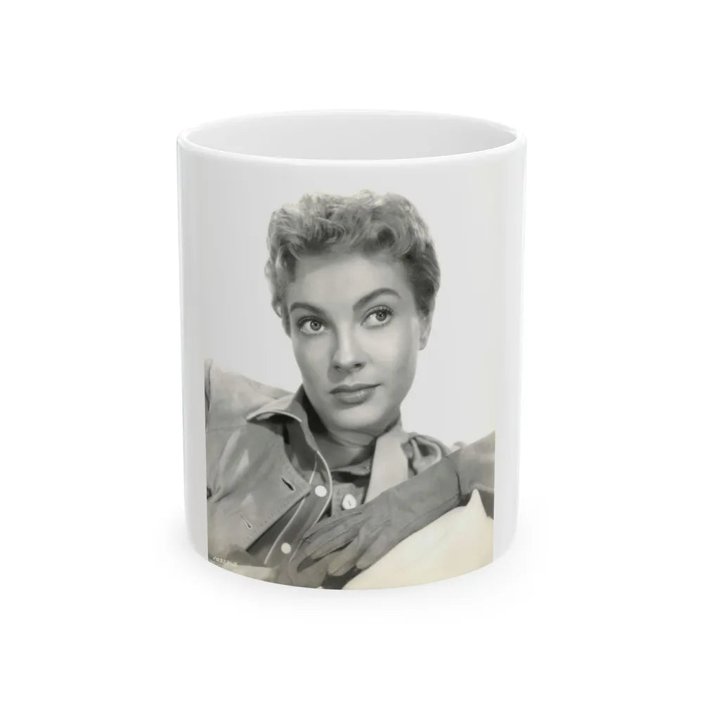 Lori Nelson #178 (Vintage Female Icon) White Coffee Mug-11oz-Go Mug Yourself