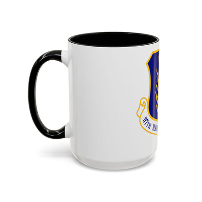 97 Maintenance Group AETC (U.S. Air Force) Accent Coffee Mug