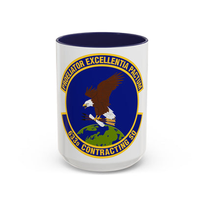 633d Contracting Squadron (U.S. Air Force) Accent Coffee Mug