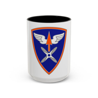 110 Aviation Brigade (U.S. Army) Accent Coffee Mug
