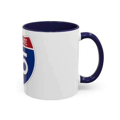 Interstate 35 (U.S. Highways) Accent Coffee Mug