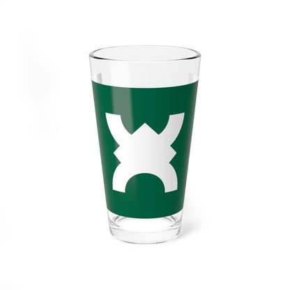 Flag of Ikoma Nara (Japan) Pint Glass 16oz