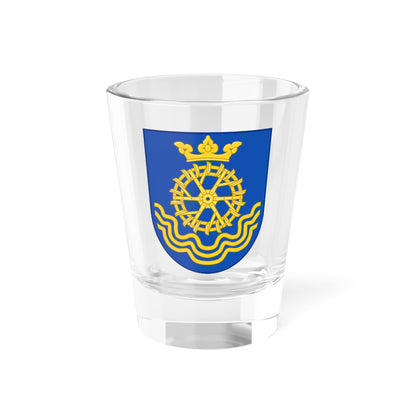 Coat of arms of Frederiksværk (Denmark) (Coat of Arms) Shot Glass 1.5oz