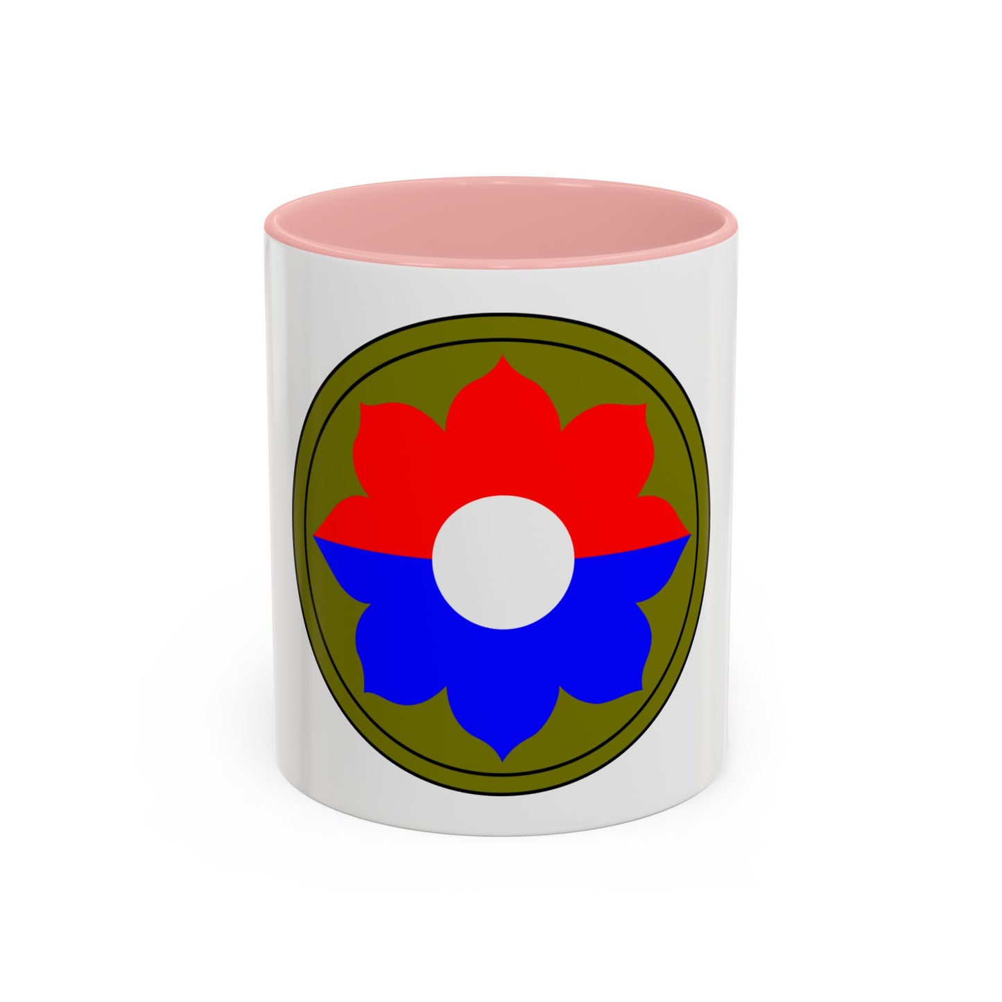 9th Infantry Division patch (U.S. Army) Accent Coffee Mug