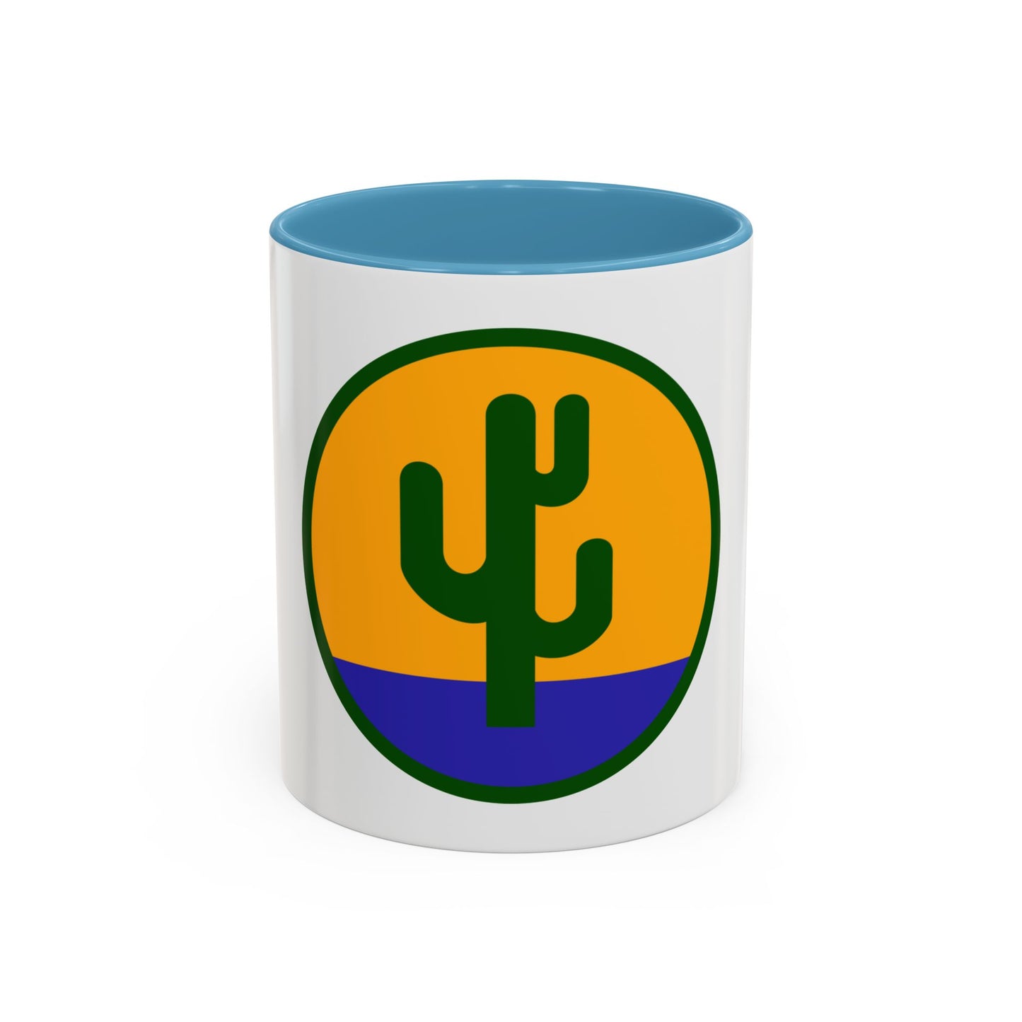 US 103rd Infantry Division (U.S. Army) Accent Coffee Mug
