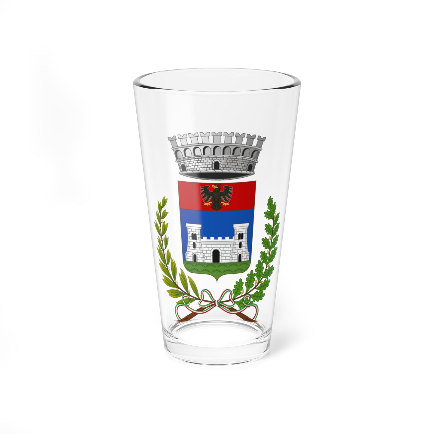Dolceacqua-Stemma (Italy) (Coat of Arms) Pint Glass 16oz