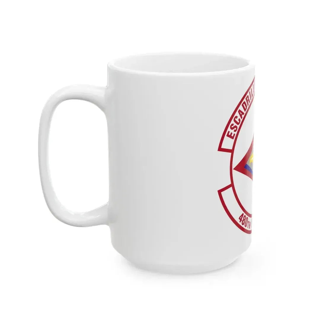 480th Fighter Squadron (U.S. Air Force) White Coffee Mug - Go Mug Yourself