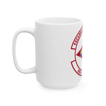 480th Fighter Squadron (U.S. Air Force) White Coffee Mug - Go Mug Yourself