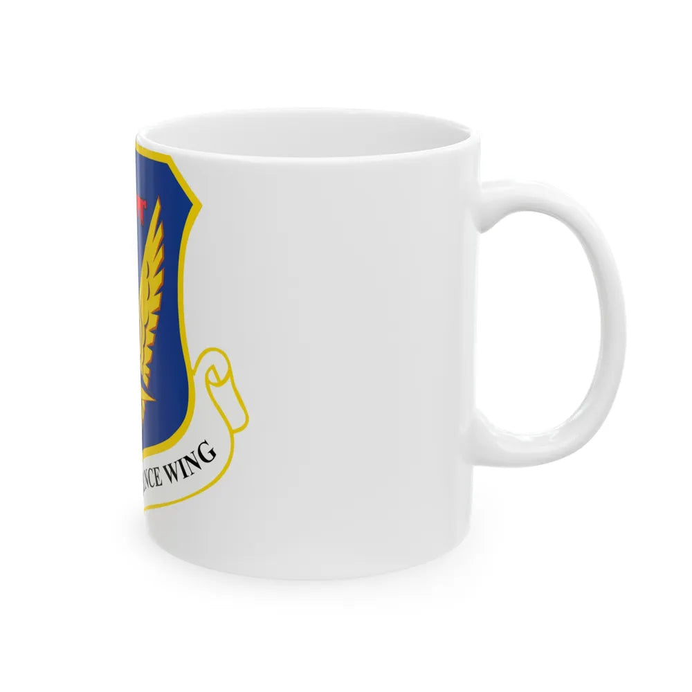 480th Intelligence Wing (U.S. Air Force) White Coffee Mug-Go Mug Yourself