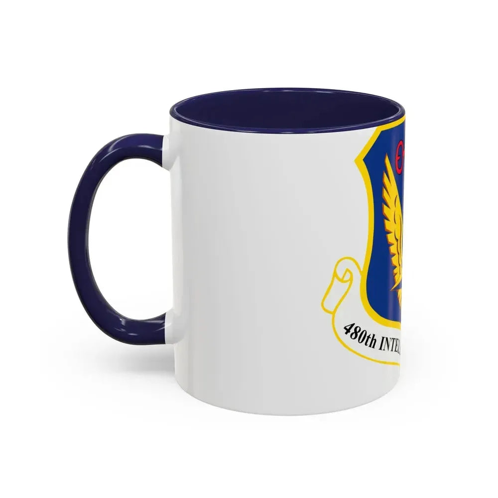 480th Intelligence Wing (U.S. Air Force) Accent Coffee Mug - Go Mug Yourself