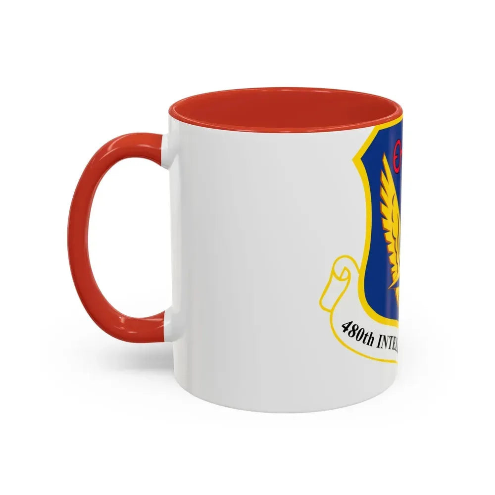 480th Intelligence Wing (U.S. Air Force) Accent Coffee Mug - Go Mug Yourself