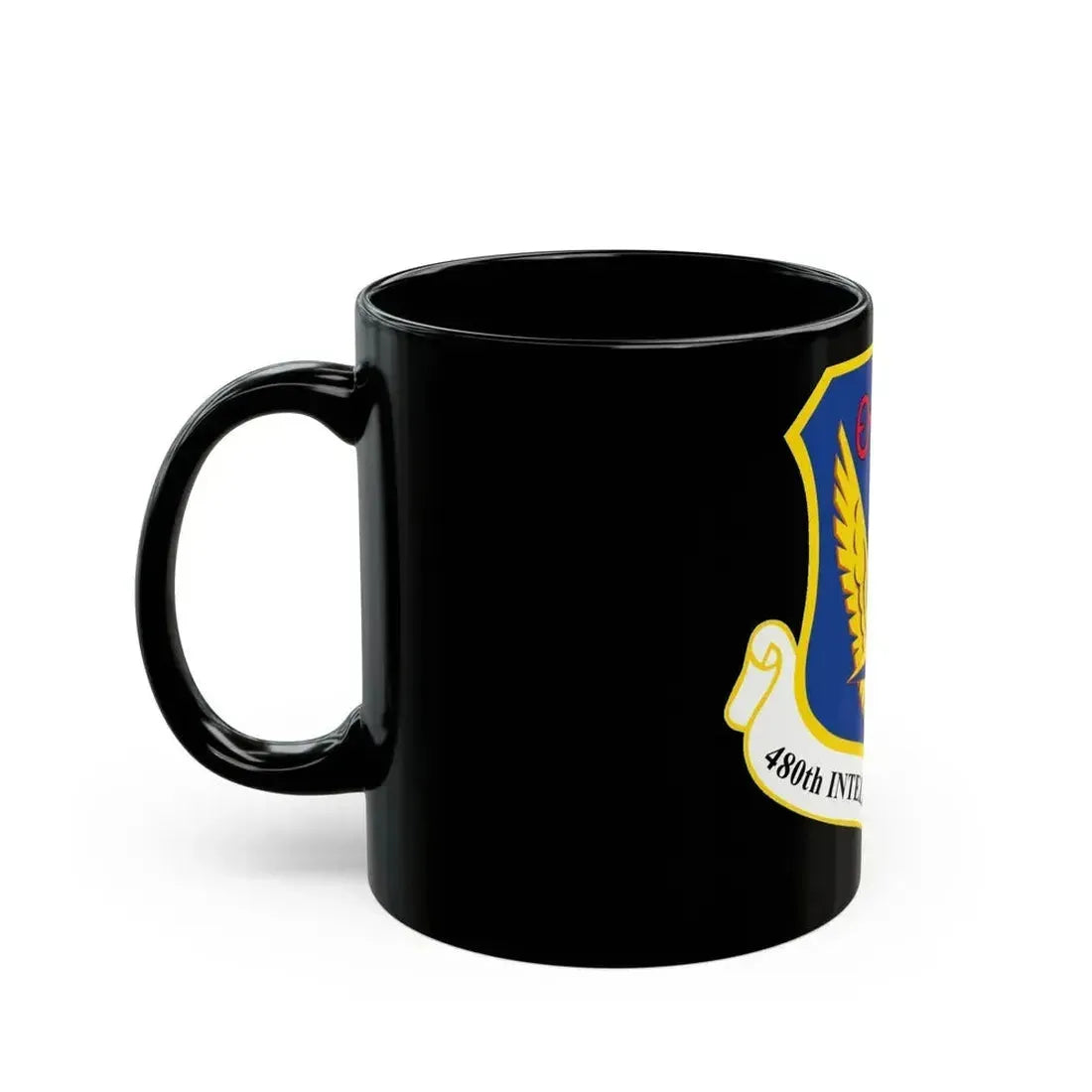 480th Intelligence Wing (U.S. Air Force) Black Coffee Mug - Go Mug Yourself