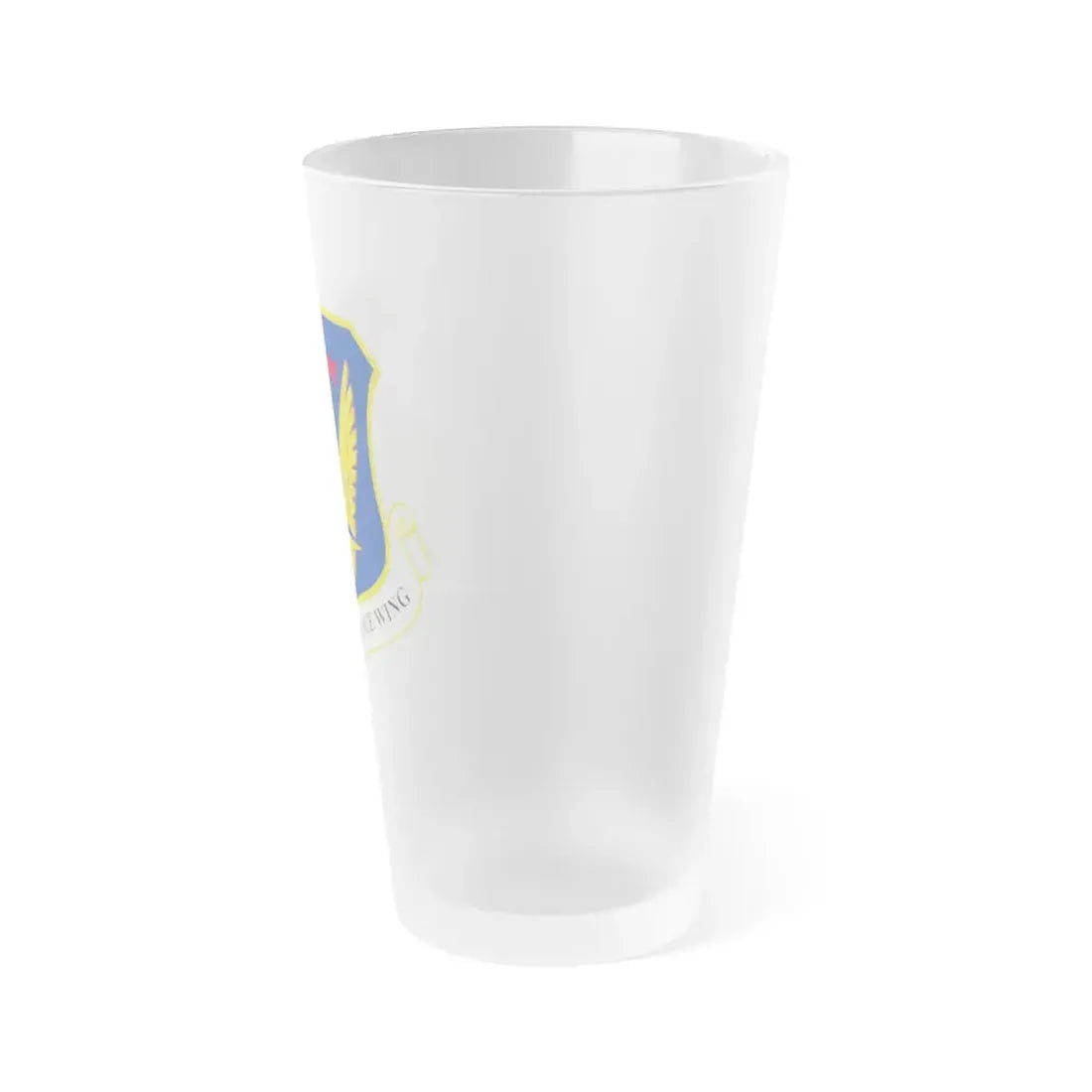 480th Intelligence Wing (U.S. Air Force) Frosted Pint Glass 16oz - Go Mug Yourself