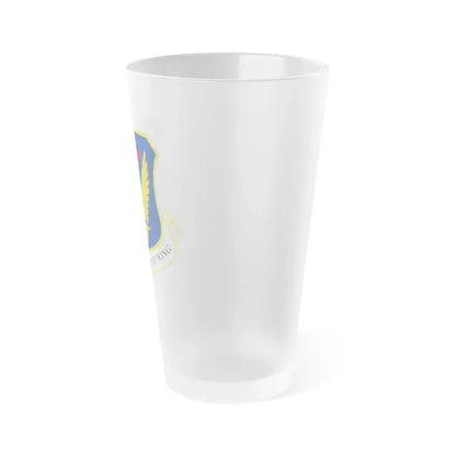 480th Intelligence Wing (U.S. Air Force) Frosted Pint Glass 16oz - Go Mug Yourself