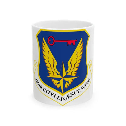 480th Intelligence Wing (U.S. Air Force) White Coffee Mug 11oz - Go Mug Yourself