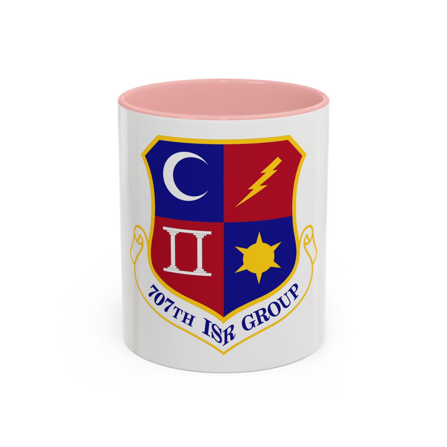 707 Intelligence Surveillance and Reconnaissance Group AFISRA (U.S. Air Force) Accent Coffee Mug