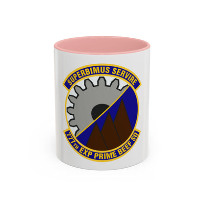 777th Expeditionary Prime Base Engineer Emergency Force Squadron (U.S. Air Force) Accent Coffee Mug