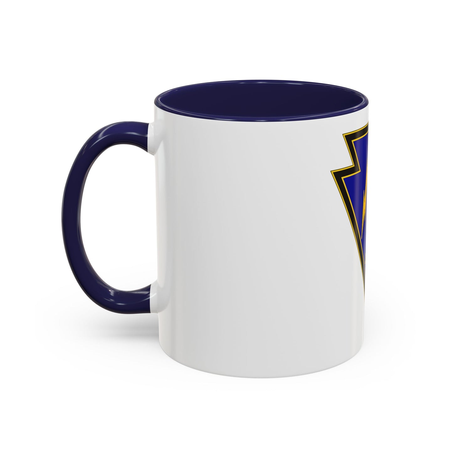 219 Engineer Brigade (U.S. Army) Accent Coffee Mug