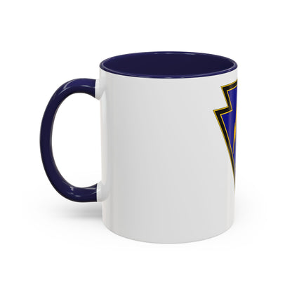 219 Engineer Brigade (U.S. Army) Accent Coffee Mug