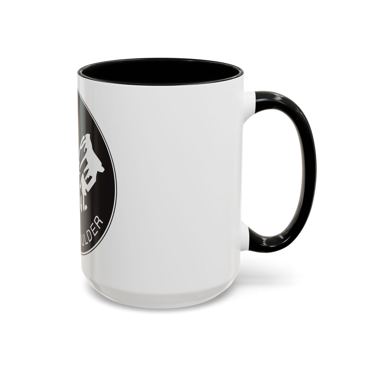 Seal of Boulder Colorado - Accent Coffee Mug