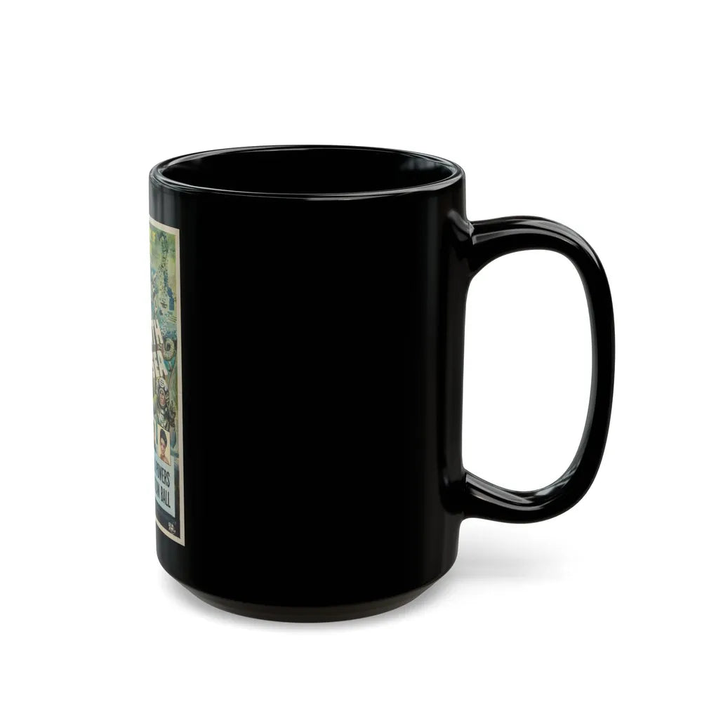 CITY BENEATH THE SEA 1953 Movie Poster - Black Coffee Mug-Go Mug Yourself