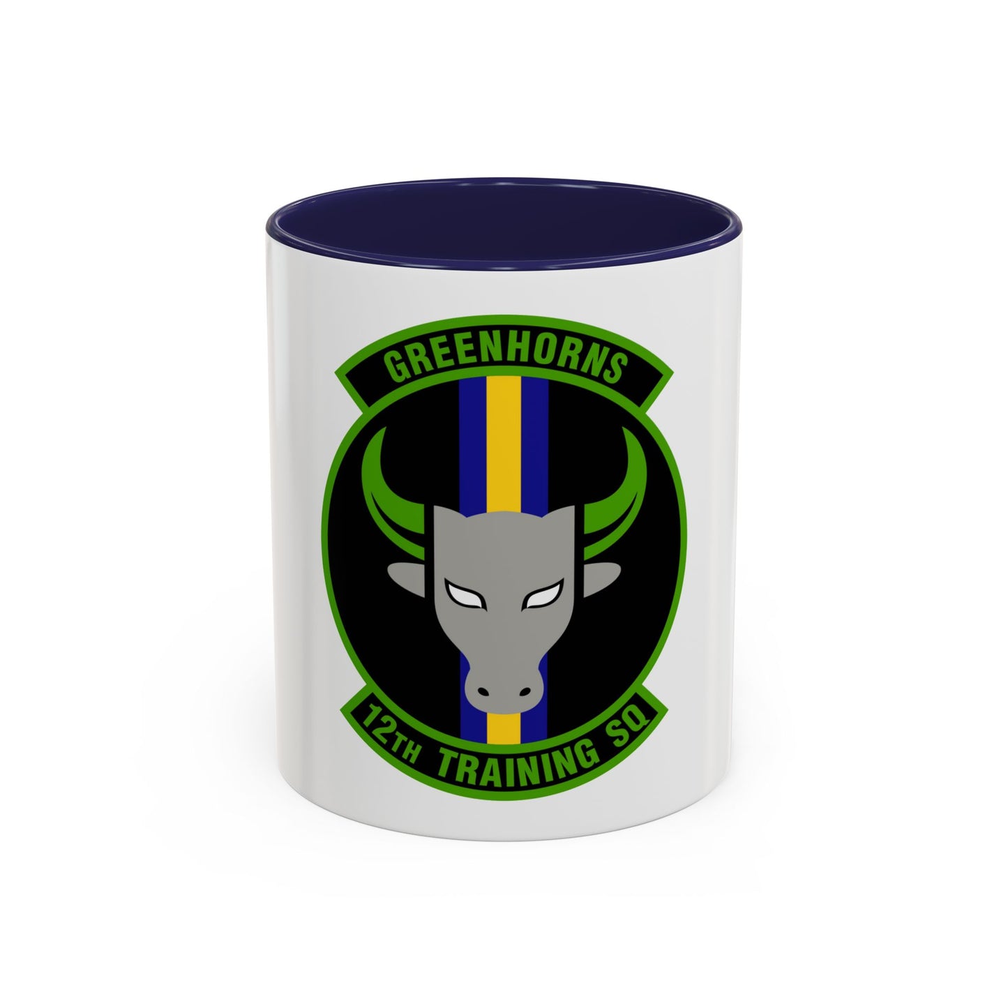 12 Training Sq AETC (U.S. Air Force) Accent Coffee Mug