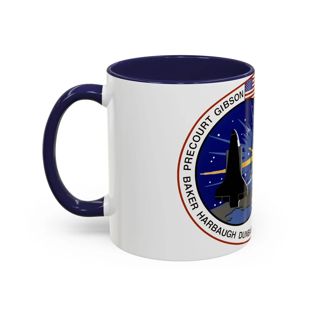 STS 71 (NASA) Accent Coffee Mug-Go Mug Yourself