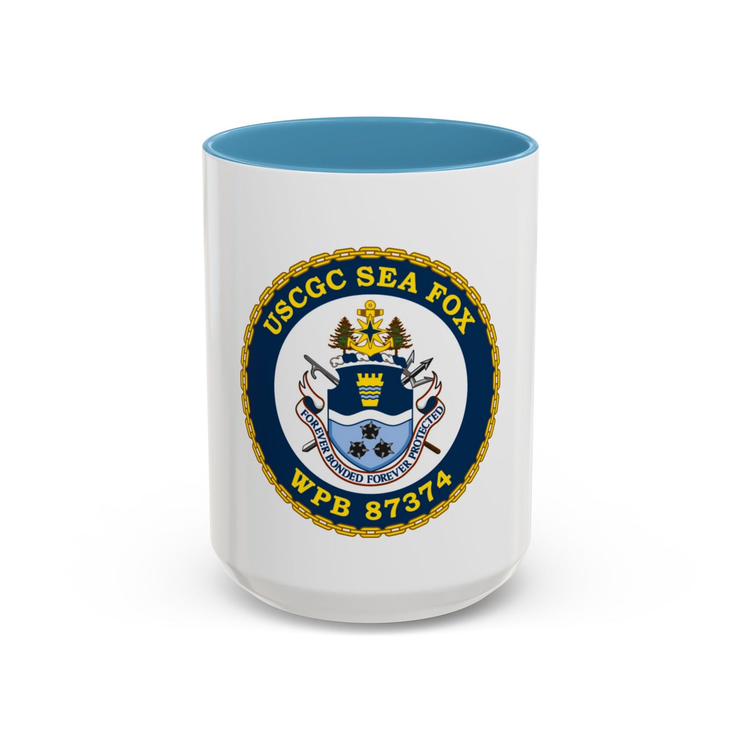 USCGC Sea Fox WPB 87374 2 (U.S. Coast Guard) Accent Coffee Mug