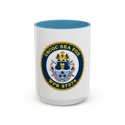 USCGC Sea Fox WPB 87374 2 (U.S. Coast Guard) Accent Coffee Mug