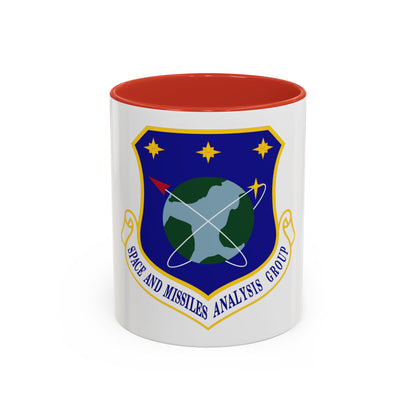 Space and Missiles Analysis Group (U.S. Air Force) Accent Coffee Mug