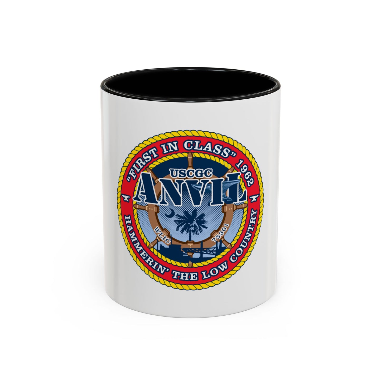 USCGC Anvil WLIC 75301 (U.S. Coast Guard) Accent Coffee Mug