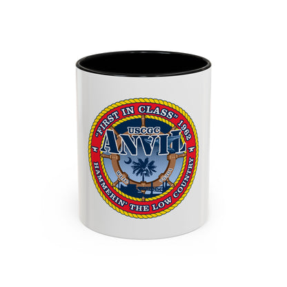 USCGC Anvil WLIC 75301 (U.S. Coast Guard) Accent Coffee Mug