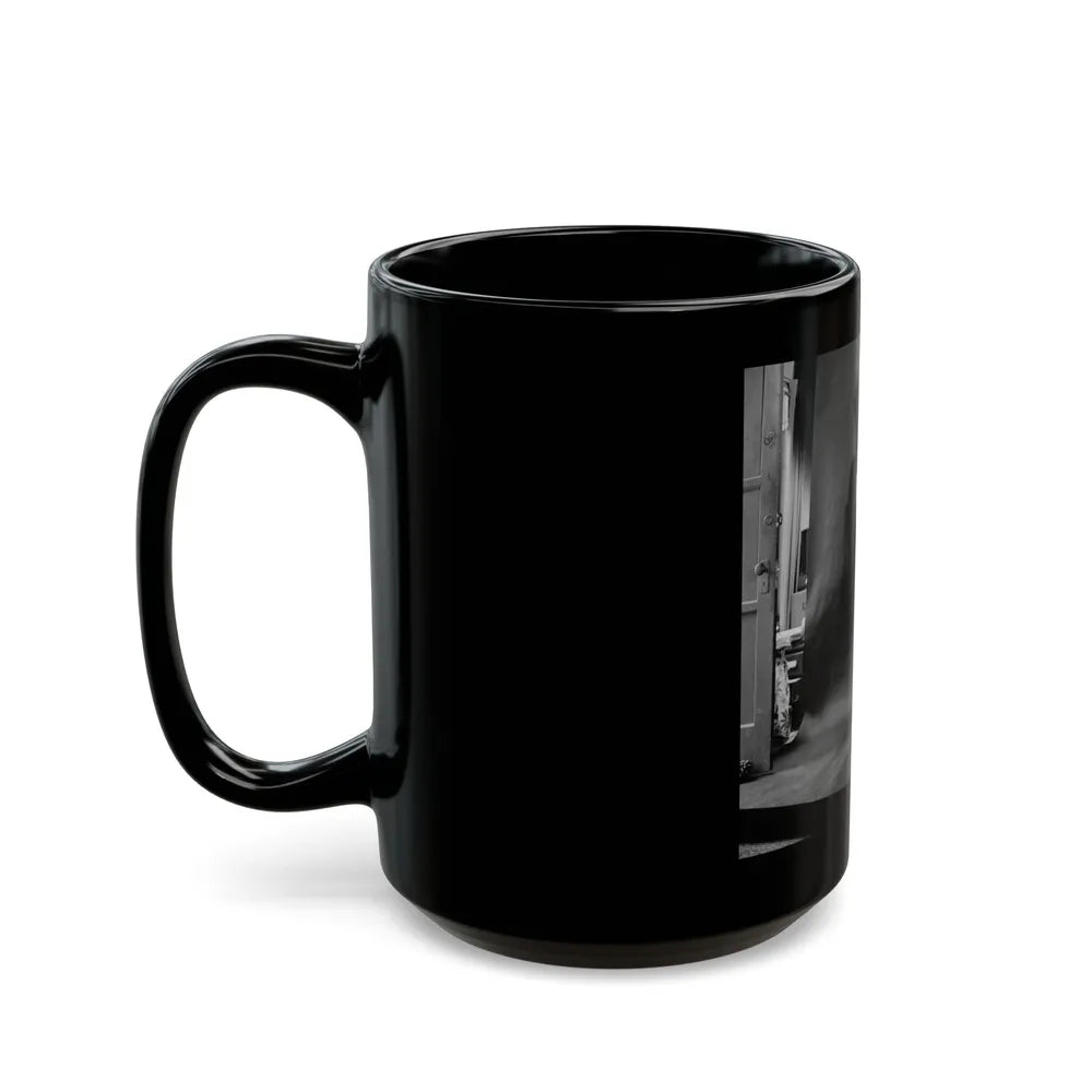 Carol Ohmart #27 (Vintage Female Icon) Black Coffee Mug-Go Mug Yourself