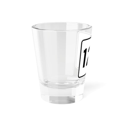 MA Route 120 (Massachusetts) (Road Sign) Shot Glass 1.5oz