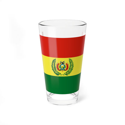 Bandera de Bolivia Guerra (Bolivia) Pint Glass 16oz