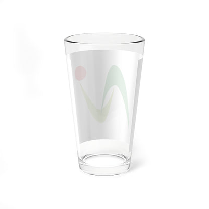Flag of Nakagawa Tochigi (Japan) Pint Glass 16oz