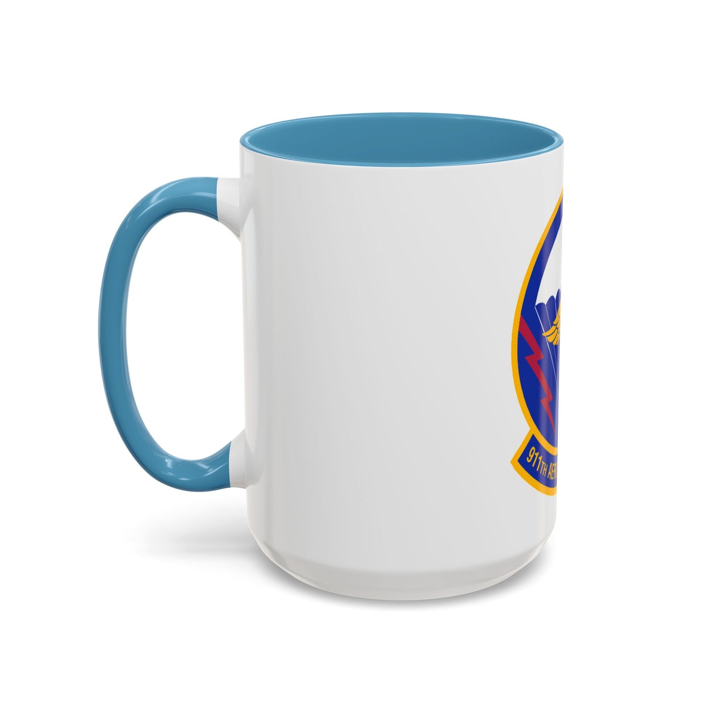 911 Aeromedical Staging Squadron AFRC (U.S. Air Force) Accent Coffee Mug